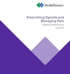 Prescribing Opioids and Managing Pain: Guidelines and Best ...